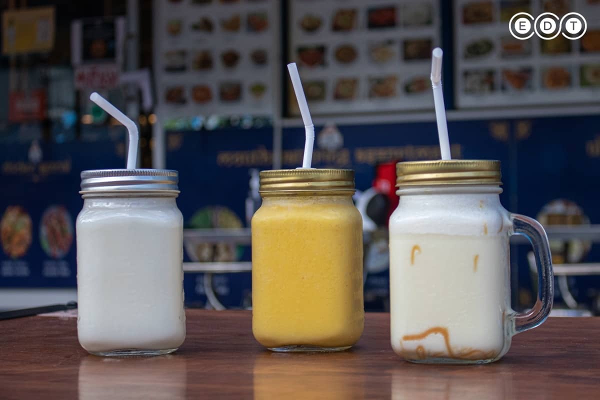 นายจ๊ะนายจ๋าาา ไปกินอาหารอินเดียกันดีกว่า @Mama Restaurant 11 lassi - mama restaurant by EDT