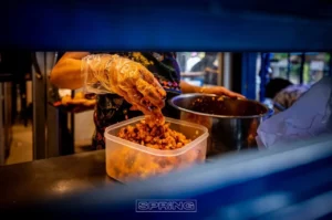 Mama Restaurant food preparation