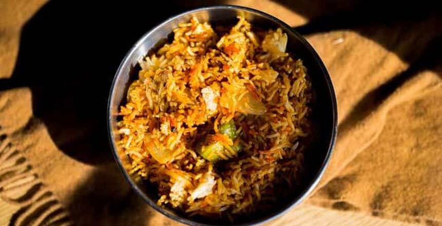 Indian biryani - Mama Restaurant